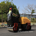 Tamanho pequeno novo passeio de 1.5Ton no rolo compactador vibratório do motor a gasolina FYL-900